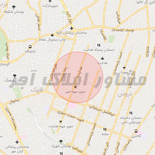 آپارتمان ۲۶۰ متری نوساز /فول مدرن/قلب دروس در خرید آپارتمان دروس تهران عکس شماره 4