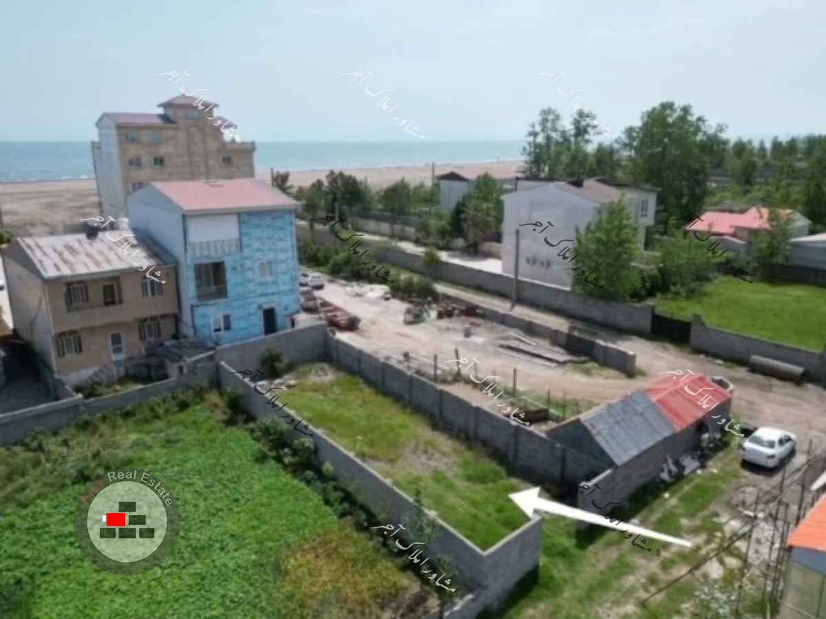 زمین ساحلی ۲۱۴ متری چاف در خرید زمین مسکونی چاف چاف و چمخاله