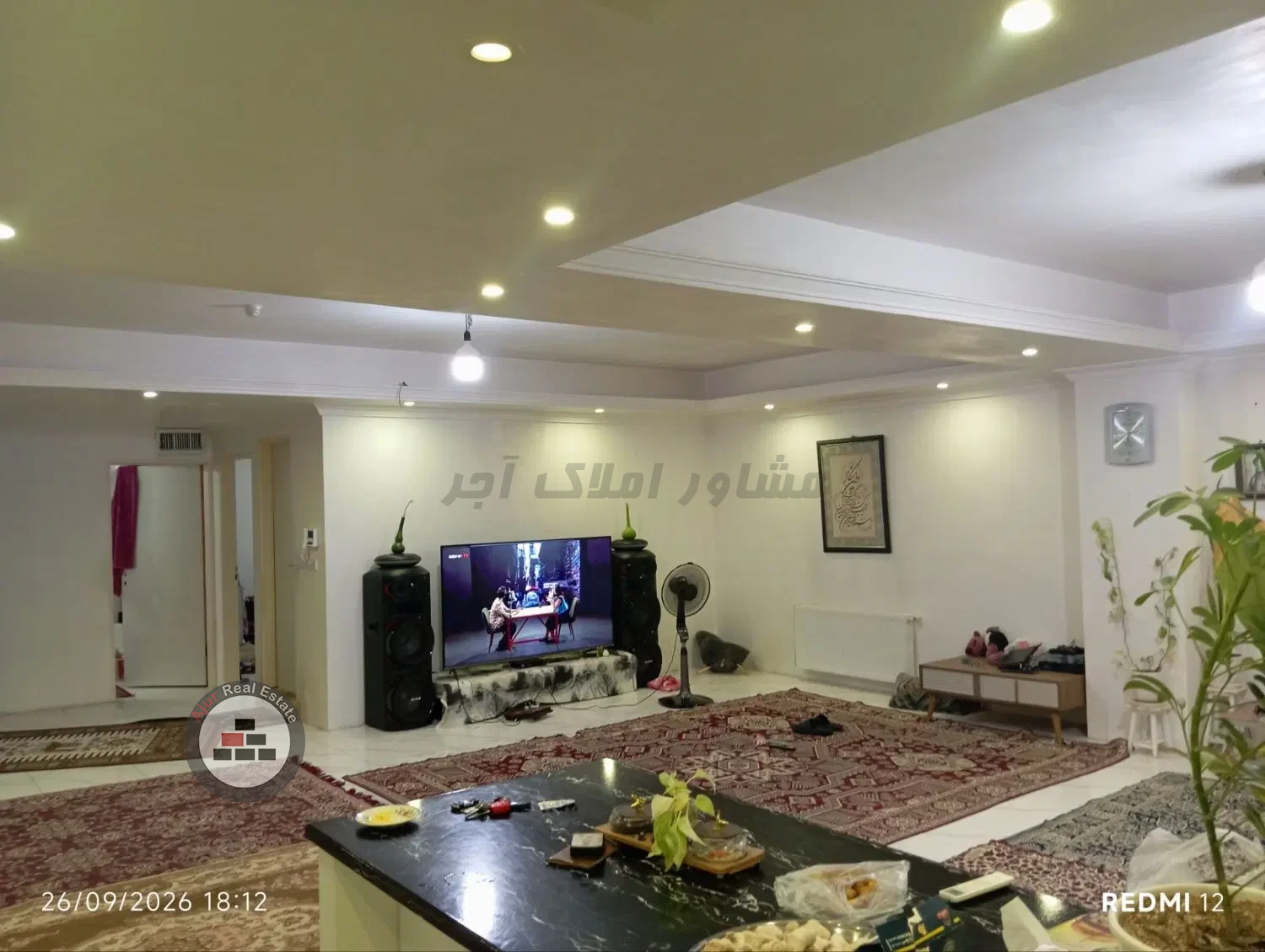 فروش 117 متر دو خواب سند تک برگ در خرید آپارتمان بلوار هشت بهشت اسلامشهر عکس شماره 1