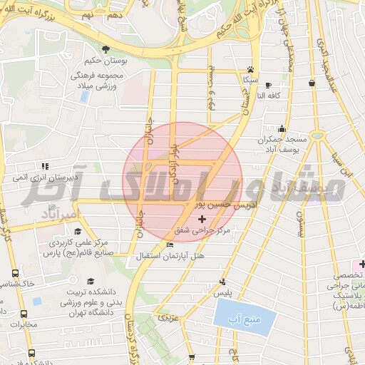 فروش واحد 108 متر در خرید آپارتمان خ زره پوش تهران عکس شماره 4