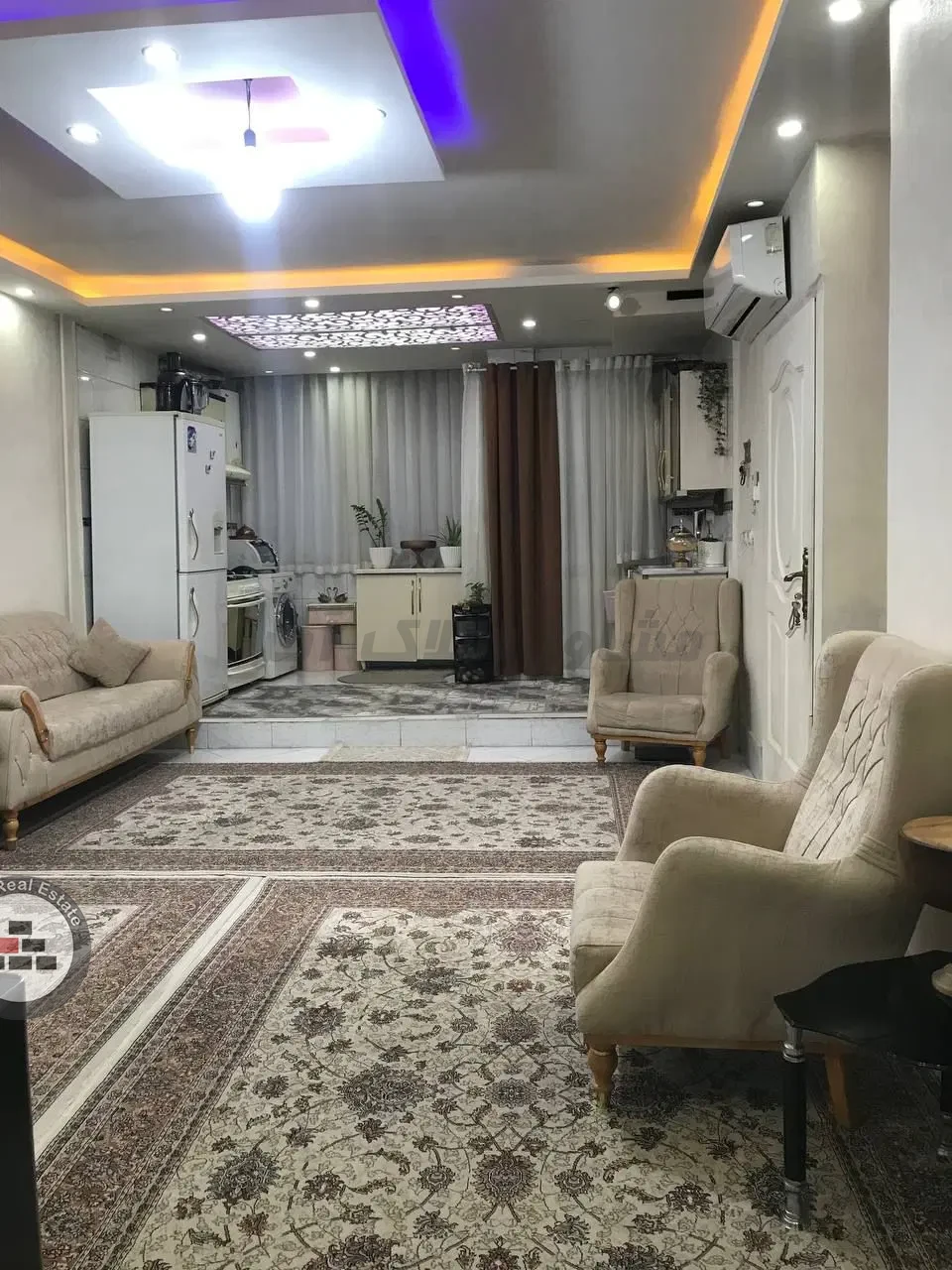 واحد ۷۵ متری۲ خوابه تک واحدی بازسازی صفر تا صد در خرید آپارتمان خ کمیل ششم رباط کریم عکس شماره 2