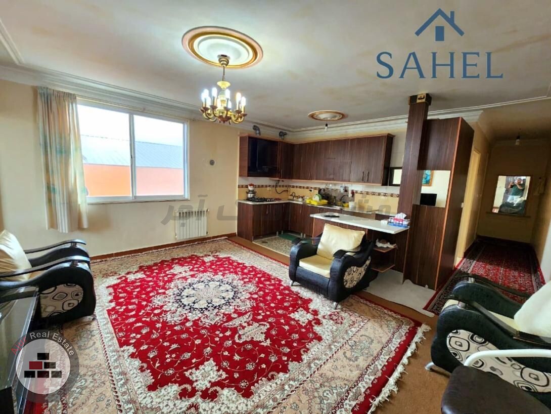  یک واحد اپارتمان ۶۷ متری ساحلی دارای سند تک برگ در خرید آپارتمان ساحل چمخاله چاف و چمخاله عکس شماره 3  