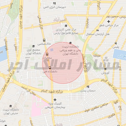 ۱۳۰ متر دو خواب ( امیرآباد شمالی ) در خرید آپارتمان خ چهاردهم تهران عکس شماره 2