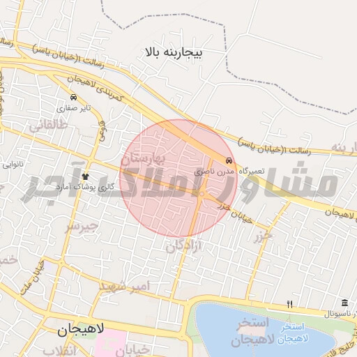 ۱۳۸مترنورگیرخوشنقشه در خرید آپارتمان خ مولانا لاهیجان عکس شماره 4