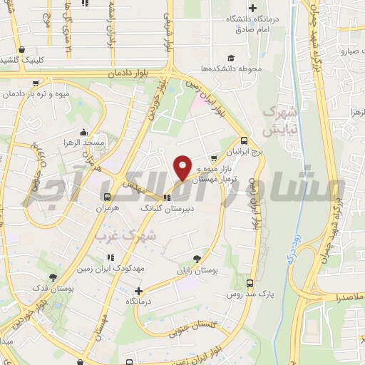 ۱۵۰ متر واحد اکازیون در شهرک غرب و سعادت اباد در خرید آپارتمان خ مهستان تهران عکس شماره 2