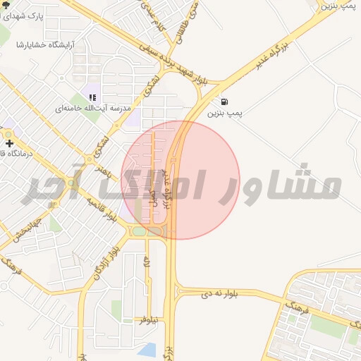 ۹۵ متر دو خواب در حال ساخت در قائمیه عدل اباد در خرید آپارتمان بزرگراه غدیر اسلامشهر عکس شماره 4