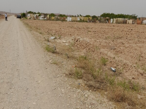 زمین ۸۶۰۰مت مزروعی وباغ وباغچه